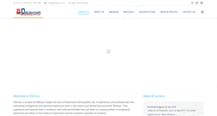 Desktop Screenshot of dikshyaintl.com